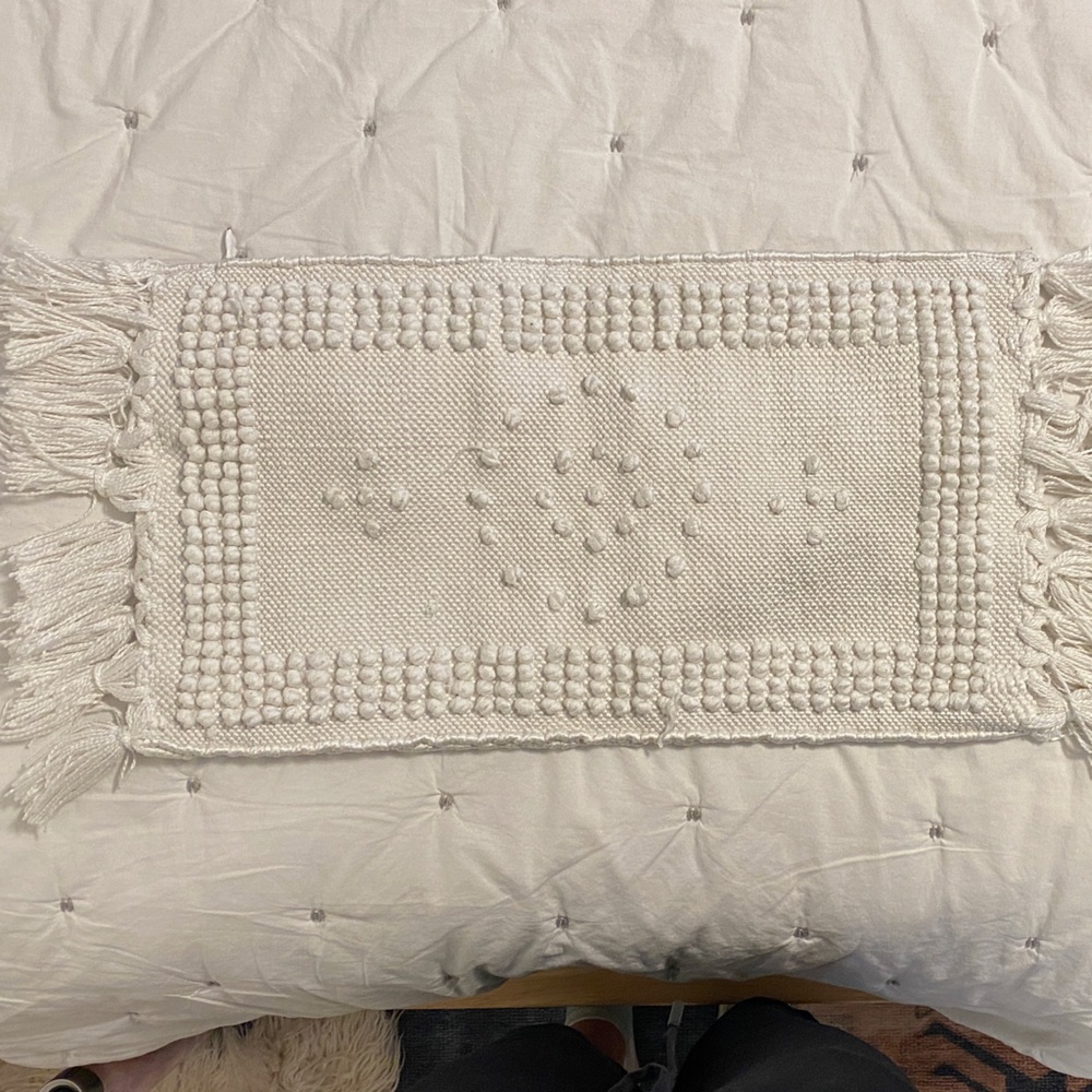 Serena & Lily Ivory Textured Pillow